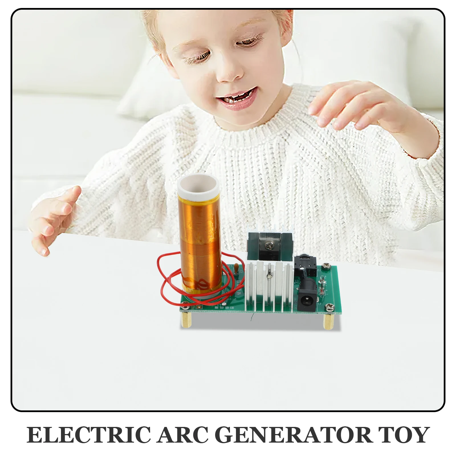 Coil Kit Mini Music Arc Generator Wireless Toy Science Experiments Kits Sound Protection Practical Use
Coil Kit Mini Music Arc Generator Wireless Toy Science Experiments Kits Sound Protection Practical Use