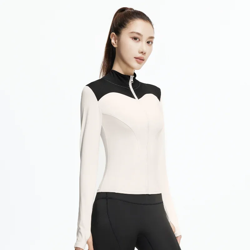 Girls Long Sleeve Activewear Running Sport Coat Slim Workout Zip Up Sleeve Sports Jacket Top Yoga Jackets for Women
Girls Long Sleeve Activewear Running Sport Coat Slim Workout Zip Up Sleeve Sports Jacket Top Yoga Jackets for Women