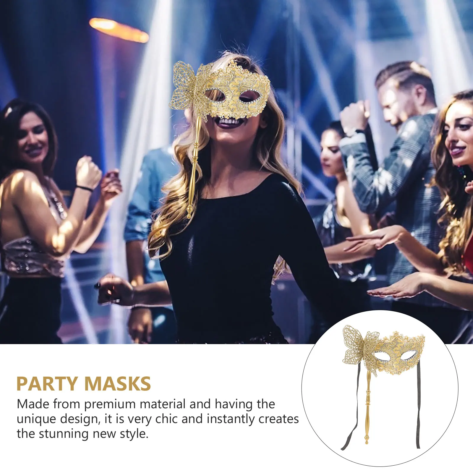 Retro Masquerade Mask With Stick Fancy Dress Mask cosplay Dancing Party Mask Prom Mask Women halloween Carnival Party Supplies
Retro Masquerade Mask With Stick Fancy Dress Mask cosplay Dancing Party Mask Prom Mask Women halloween Carnival Party Supplies