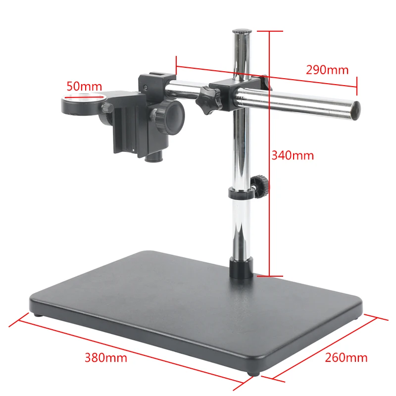 Регулируемый кронштейн с кольцом фокусировки 50 мм, металлическая настольная стойка-стрела, промышленный держатель для видеомикроскопа HDMI VGA USB
Регулируемый кронштейн с кольцом фокусировки 50 мм, металлическая настольная стойка-стрела, промышленный держатель для видеомикроскопа HDMI VGA USB