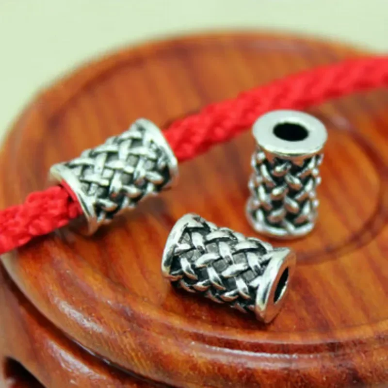 10 Pcs/set Hair Braid Dread Beard Dreadlock Beads Rings Tube Beads 7 * 10mm Silver Grid Beads Tube Approx 3mm Inner Hole Jewelry
10 Pcs/set Hair Braid Dread Beard Dreadlock Beads Rings Tube Beads 7 * 10mm Silver Grid Beads Tube Approx 3mm Inner Hole Jewelry