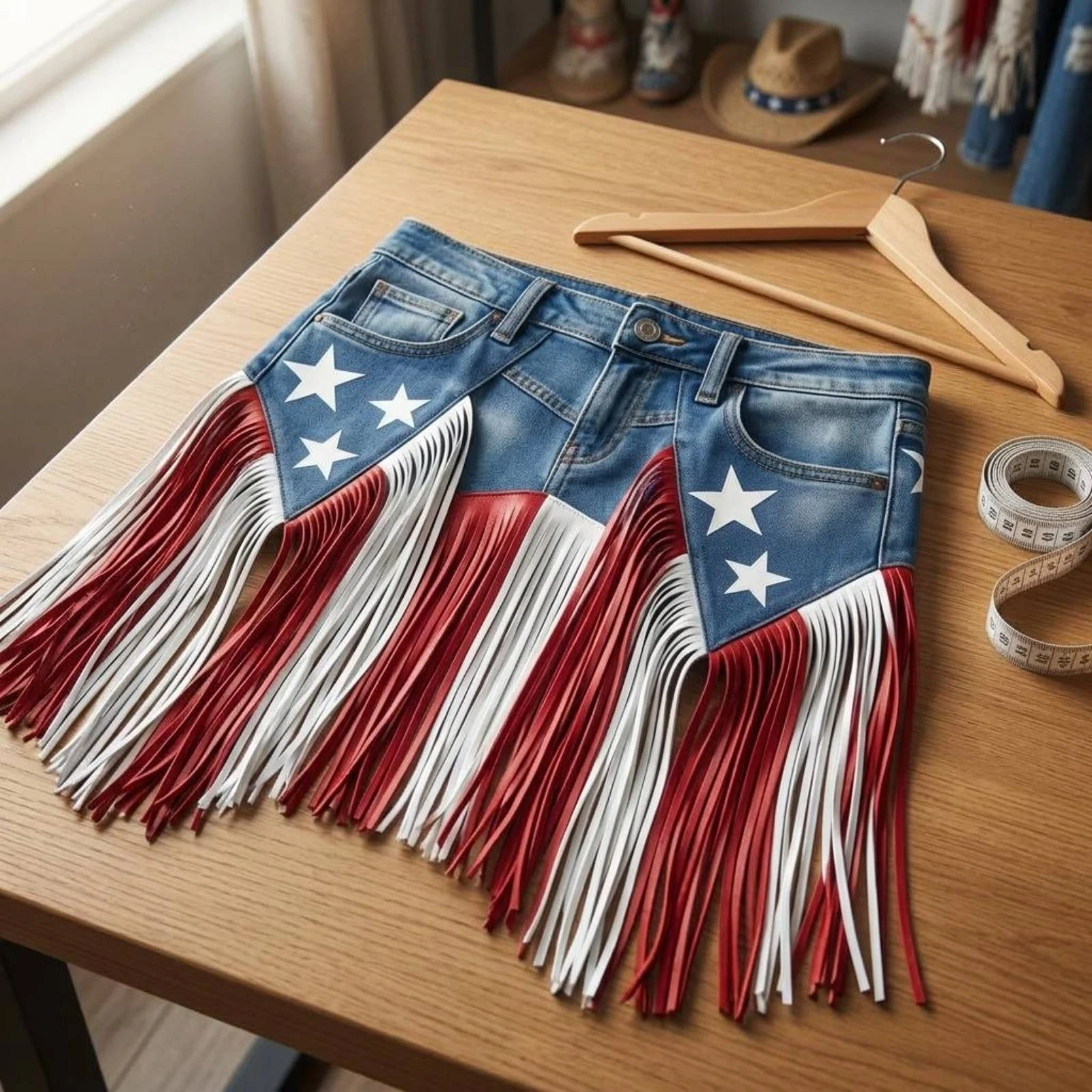 Denim Fringe Skirt Button Closure Waist Belt Skirt Waist Belt Accessory Flexible Soft
Denim Fringe Skirt Button Closure Waist Belt Skirt Waist Belt Accessory Flexible Soft