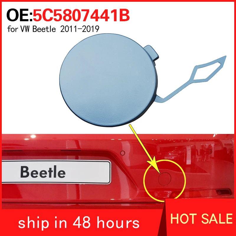5C5807441B for VW Volkswagen Beetle 2011-2019 Car rear towing hook cover rear bumper towing hook decorative plug cover
5C5807441B for VW Volkswagen Beetle 2011-2019 Car rear towing hook cover rear bumper towing hook decorative plug cover
