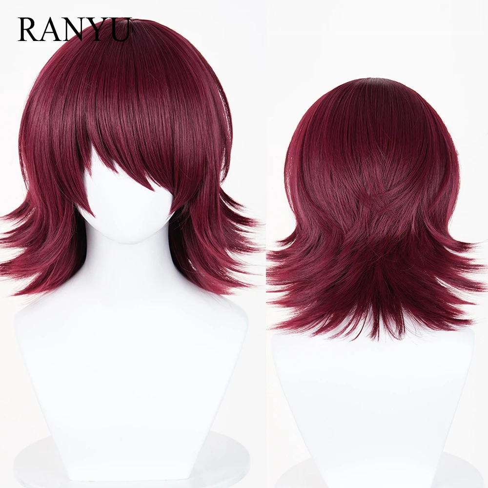 Dark Red Short Straight Synthetic Wigs with Bangs Anime Game Cosplay Fluffy Wig Heat Resistant for Daily Party
Dark Red Short Straight Synthetic Wigs with Bangs Anime Game Cosplay Fluffy Wig Heat Resistant for Daily Party
