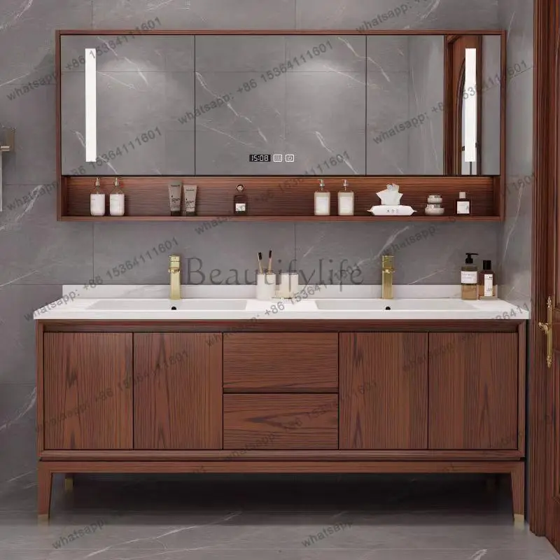 Chinese Partitions Bathroom Cabinet Solid Wood Space Saver Sink Living Room Cupboard
Chinese Partitions Bathroom Cabinet Solid Wood Space Saver Sink Living Room Cupboard