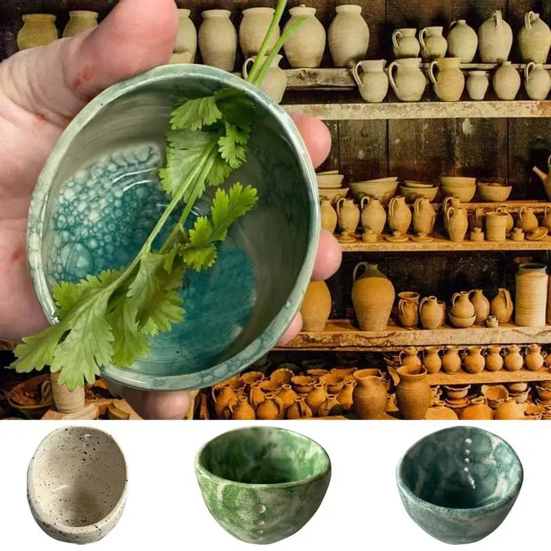2025 Pottery Herb Stripper Bowl Leafy Vegetable Stripping Tool Efficient Quick Leaf Removal for Kale and Chard Dishwasher Safe
2025 Pottery Herb Stripper Bowl Leafy Vegetable Stripping Tool Efficient Quick Leaf Removal for Kale and Chard Dishwasher Safe