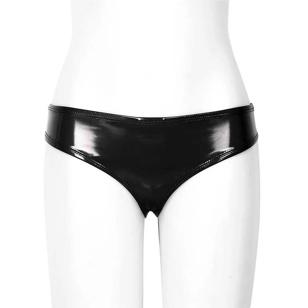 Underwear Mens Panties Faux Leather Women\\'s Bikini Thong Brief Clubwear (Red/Black/Orange) with Studs and Rings
Underwear Mens Panties Faux Leather Women\\'s Bikini Thong Brief Clubwear (Red/Black/Orange) with Studs and Rings