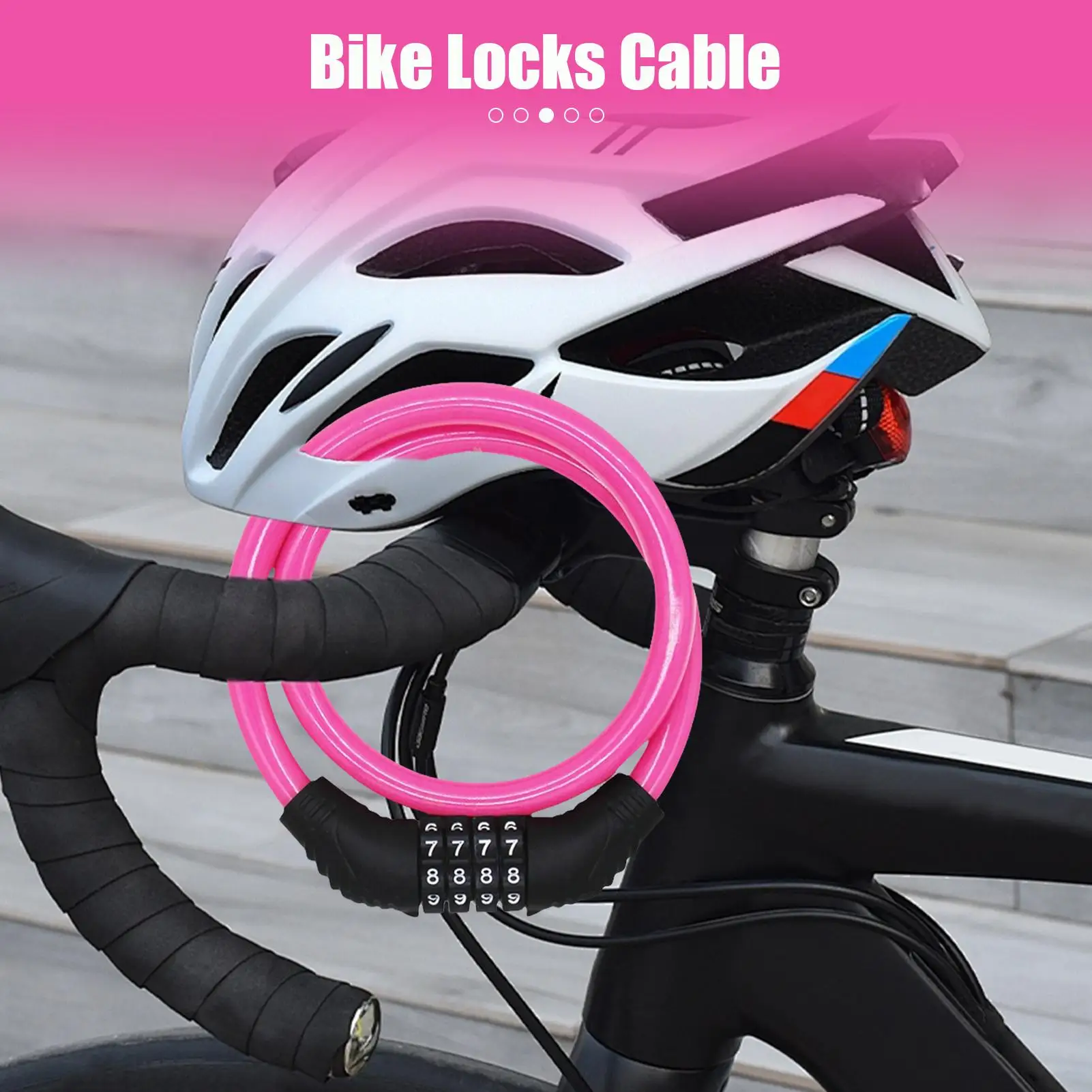 Cable Bike Lock Anti Theft Heavy Duty Bicycle Lock Cable Motorcycle Accessories For Mountain Road Outdoor Travel Commuting
Cable Bike Lock Anti Theft Heavy Duty Bicycle Lock Cable Motorcycle Accessories For Mountain Road Outdoor Travel Commuting