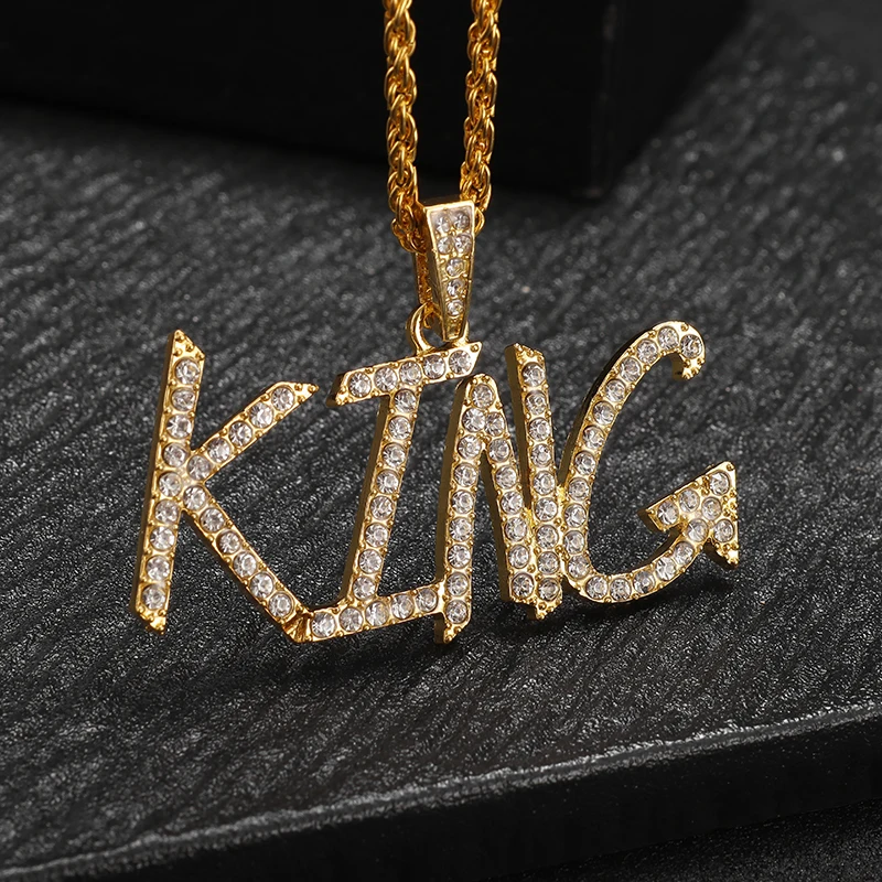 Hip-Hop Exquisite Zircon Letter Pendant Necklace for Men and Women Personalized Casual Banquet Party Jewelry
Hip-Hop Exquisite Zircon Letter Pendant Necklace for Men and Women Personalized Casual Banquet Party Jewelry