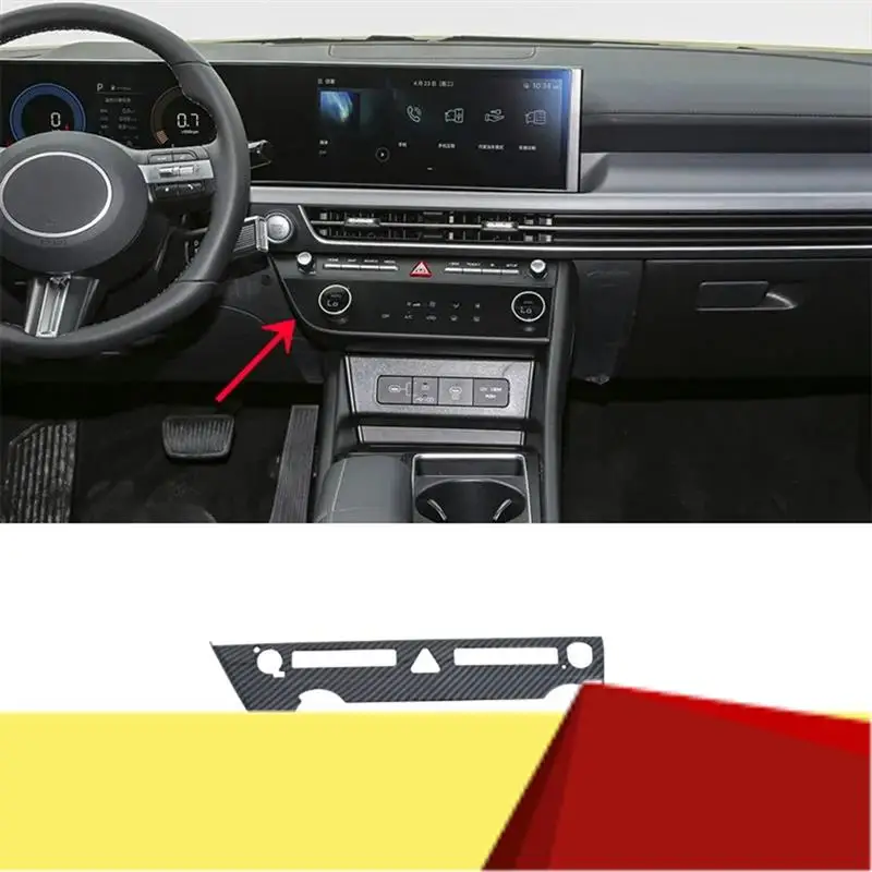 Для Hyundai Sonata DN8 2024, автомобильная ручка кондиционера, декоративная рамка, накладка из углеродного волокна LHD-M53K
Для Hyundai Sonata DN8 2024, автомобильная ручка кондиционера, декоративная рамка, накладка из углеродного волокна LHD-M53K