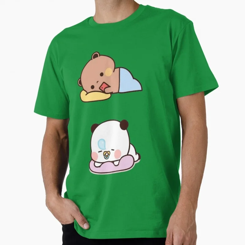 Bubu waiting for Dudu's reply t shirt kawaii Panda Bear Cartoon Graphic tee Cute Y2K Clothes 100% cotton All size Tee S-6XL
Bubu waiting for Dudu's reply t shirt kawaii Panda Bear Cartoon Graphic tee Cute Y2K Clothes 100% cotton All size Tee S-6XL