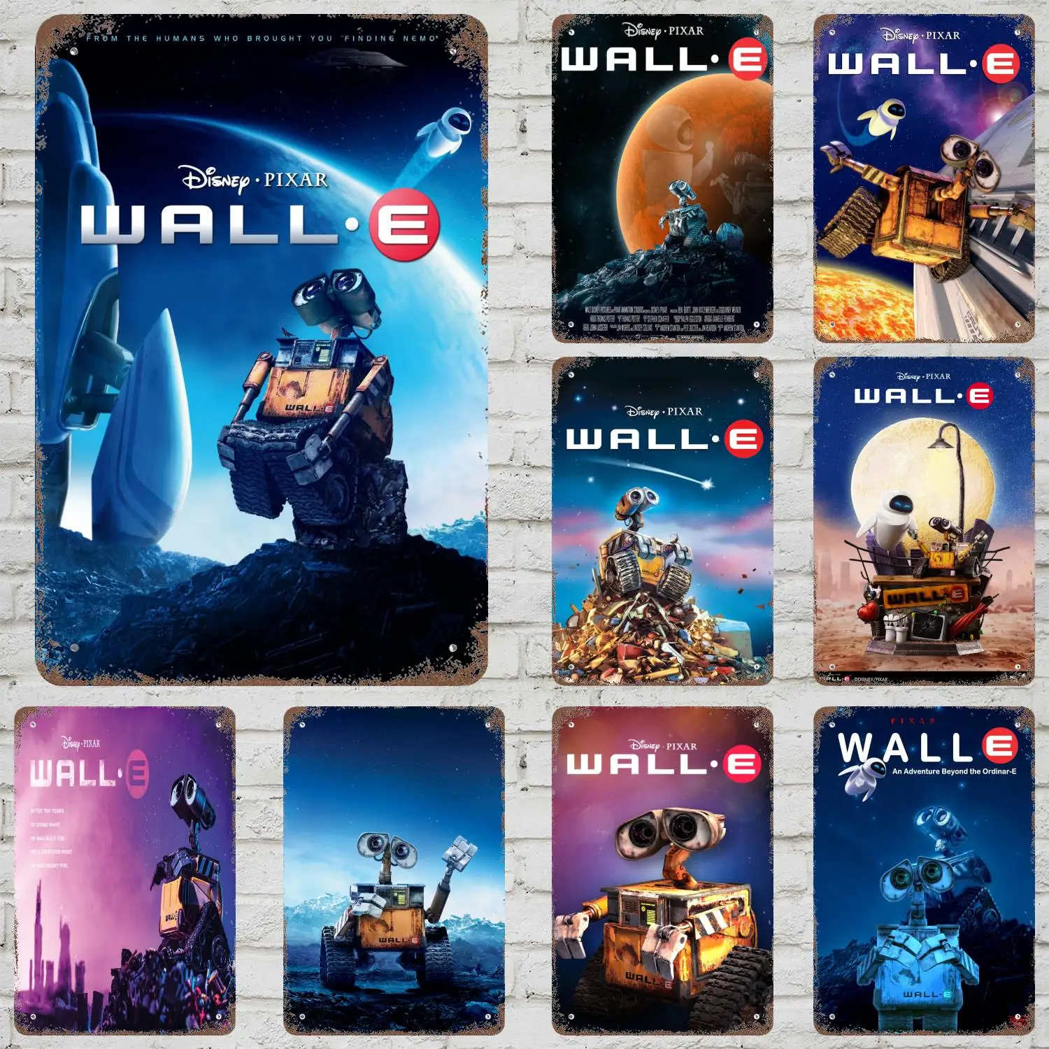 MINISO WALL-E Decor Vintage Metal Signs Tin Signs Captain Poster Decor for Bar Pub Club Man Cave Wall Decoration
MINISO WALL-E Decor Vintage Metal Signs Tin Signs Captain Poster Decor for Bar Pub Club Man Cave Wall Decoration
