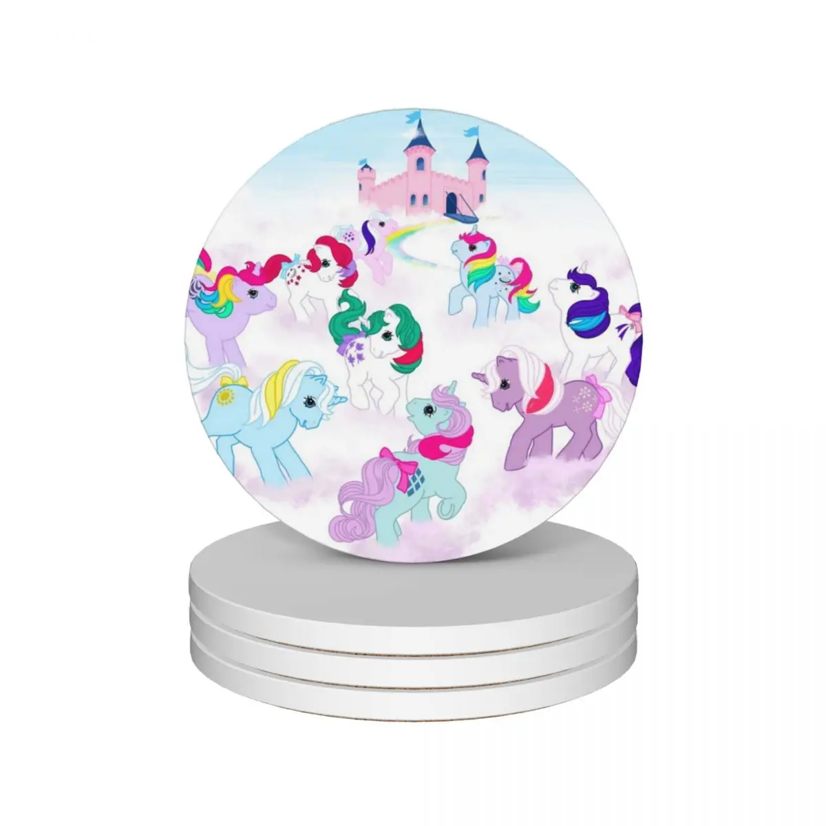 MLP So Dreamy Ceramic Coasters (Set of 4) mug mat slate pot coffee Coasters
MLP So Dreamy Ceramic Coasters (Set of 4) mug mat slate pot coffee Coasters
