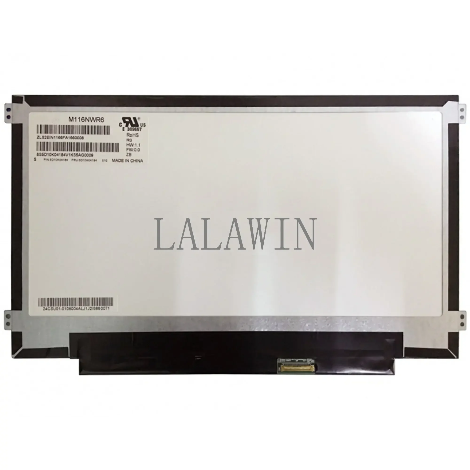 M116NWR6 R0 для Lenovo FRU 5D10K04184, протестированная замена панели, 11,6-дюймовый светодиодный ЖК-экран 1366x768 WXGA HD eDP, 30 контактов
M116NWR6 R0 для Lenovo FRU 5D10K04184, протестированная замена панели, 11,6-дюймовый светодиодный ЖК-экран 1366x768 WXGA HD eDP, 30 контактов