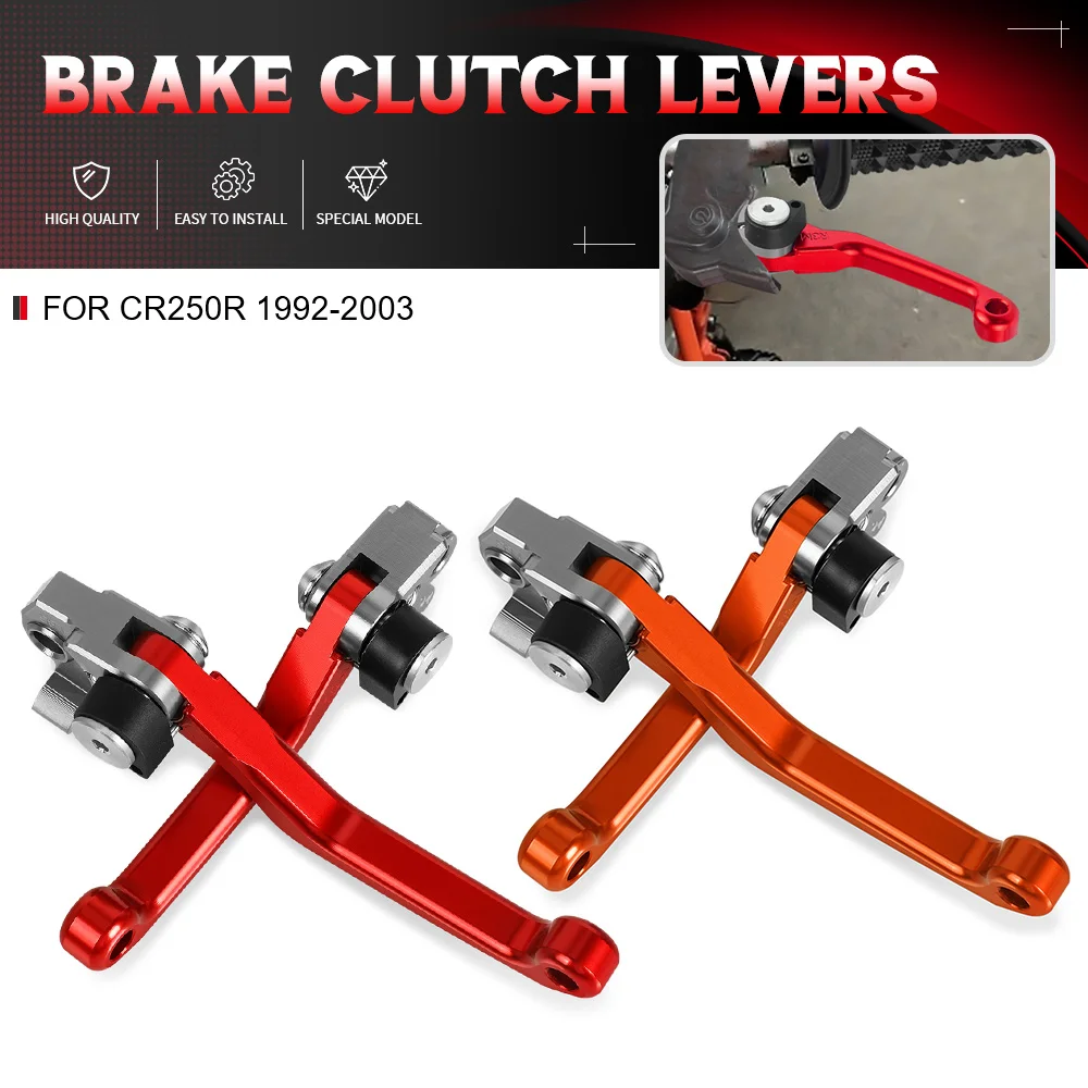 FOR HONDA CR250R CR 250R 1992 1993 1994 1995 1996 1997 1998-2003 Motocross Dirt Bike Pivot Foldable Brake Clutch Lever CR 250 R
FOR HONDA CR250R CR 250R 1992 1993 1994 1995 1996 1997 1998-2003 Motocross Dirt Bike Pivot Foldable Brake Clutch Lever CR 250 R