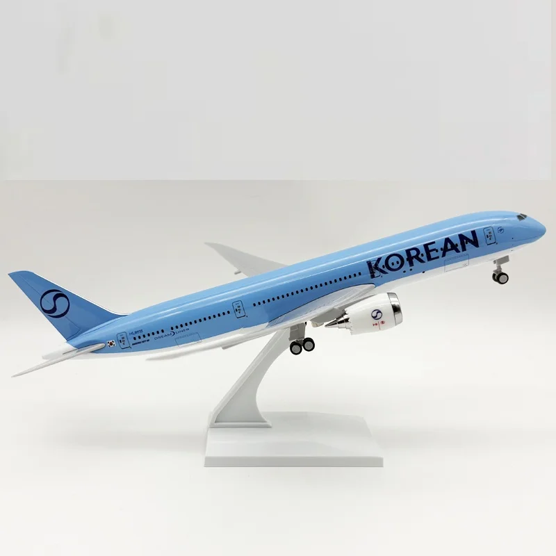 B787 Korean Airways Plane Model 30CM Aircraft Model Diecast Resin Airplane With Wheel For Adult Collected Enthusiast Display
B787 Korean Airways Plane Model 30CM Aircraft Model Diecast Resin Airplane With Wheel For Adult Collected Enthusiast Display