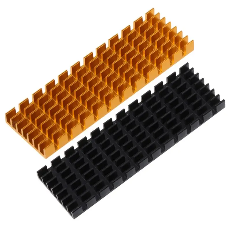 Heatsink Aluminum for .2 Cooling Cooler Heat Sink Heat Thermal Pads M2 for NVME PCIE 2280 SSD Hard Drive Disk
Heatsink Aluminum for .2 Cooling Cooler Heat Sink Heat Thermal Pads M2 for NVME PCIE 2280 SSD Hard Drive Disk