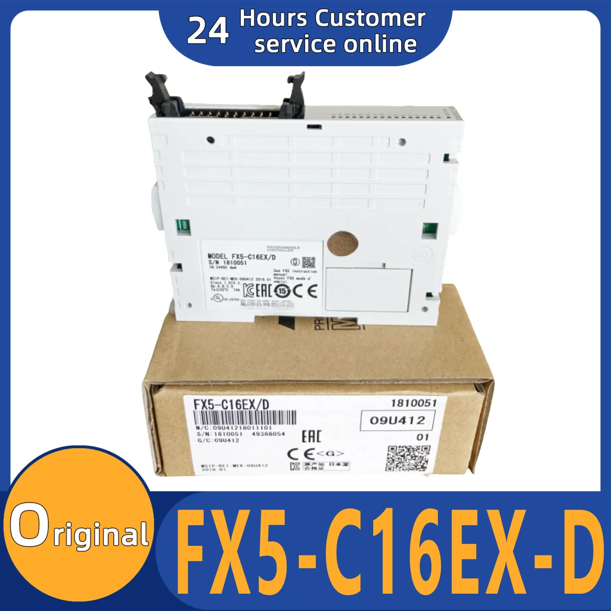 Новый оригинальный модуль Φ FX5-C16EX-D FX5-C16EYT-D FX5-C32EX-D FX5-C32EYT-D FX5-CNV-IF
Новый оригинальный модуль Φ FX5-C16EX-D FX5-C16EYT-D FX5-C32EX-D FX5-C32EYT-D FX5-CNV-IF