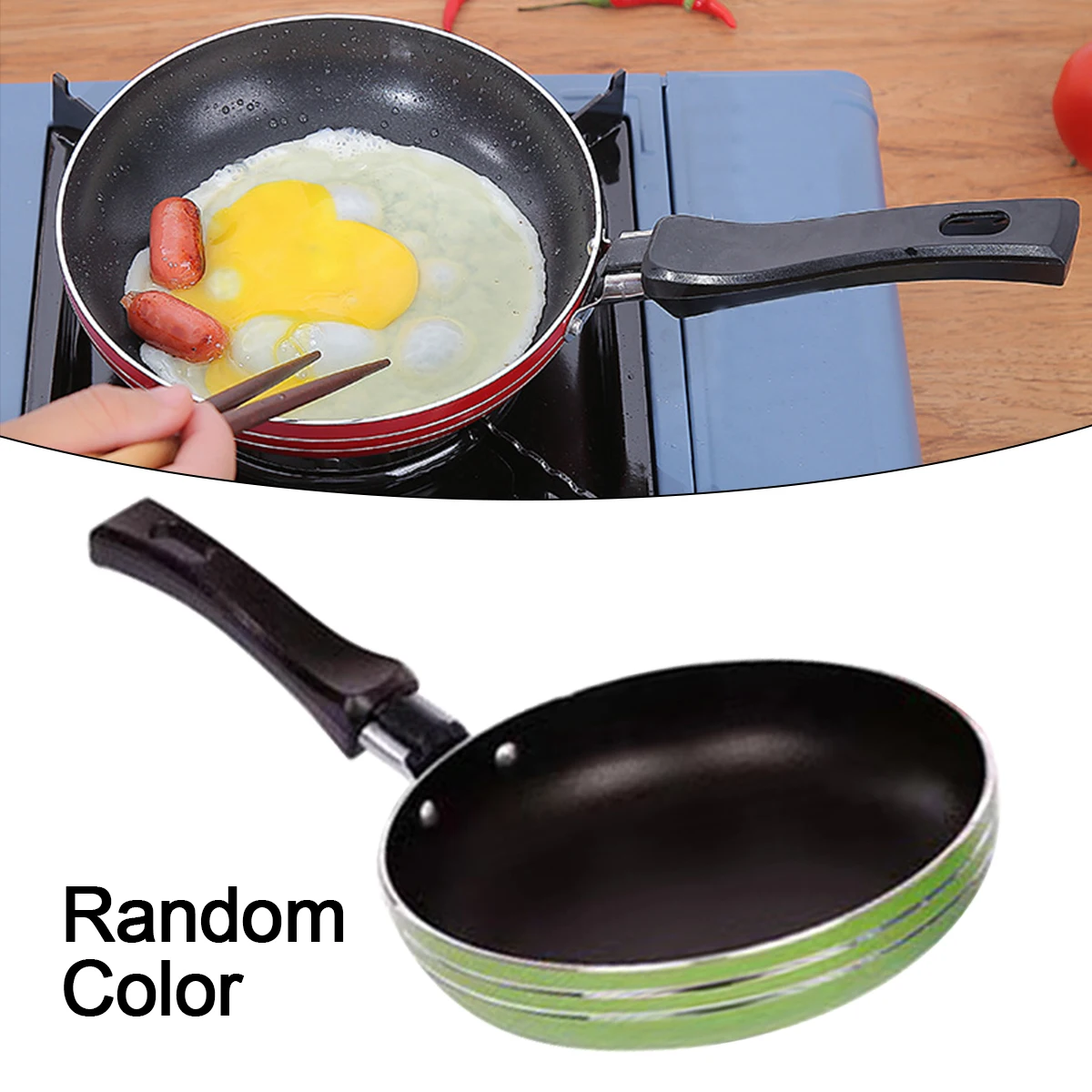 12cm Color random Insulation Handle Rectangular Kitchen Cookware Omelets Pot Non Stick Fried Frying Pan Omelette Pans
12cm Color random Insulation Handle Rectangular Kitchen Cookware Omelets Pot Non Stick Fried Frying Pan Omelette Pans