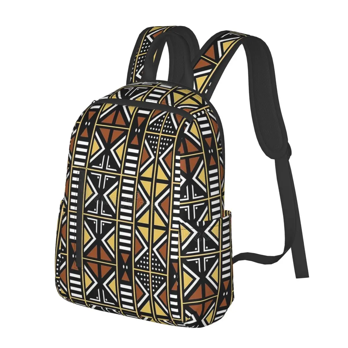 Bogolan Mudcloth African Pattern Africa Ethnic Tribal Art Student Backpack School Bag for Men Women Bookbag Shoulder Bags
Bogolan Mudcloth African Pattern Africa Ethnic Tribal Art Student Backpack School Bag for Men Women Bookbag Shoulder Bags