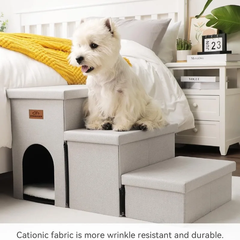 Foldable Storage Dog Stairs Bed Sofa Dogs Climbing Ladder Pet Stairs Dog on Bed Climbing Ladder The Puppy Climbed Up The Ladder
Foldable Storage Dog Stairs Bed Sofa Dogs Climbing Ladder Pet Stairs Dog on Bed Climbing Ladder The Puppy Climbed Up The Ladder