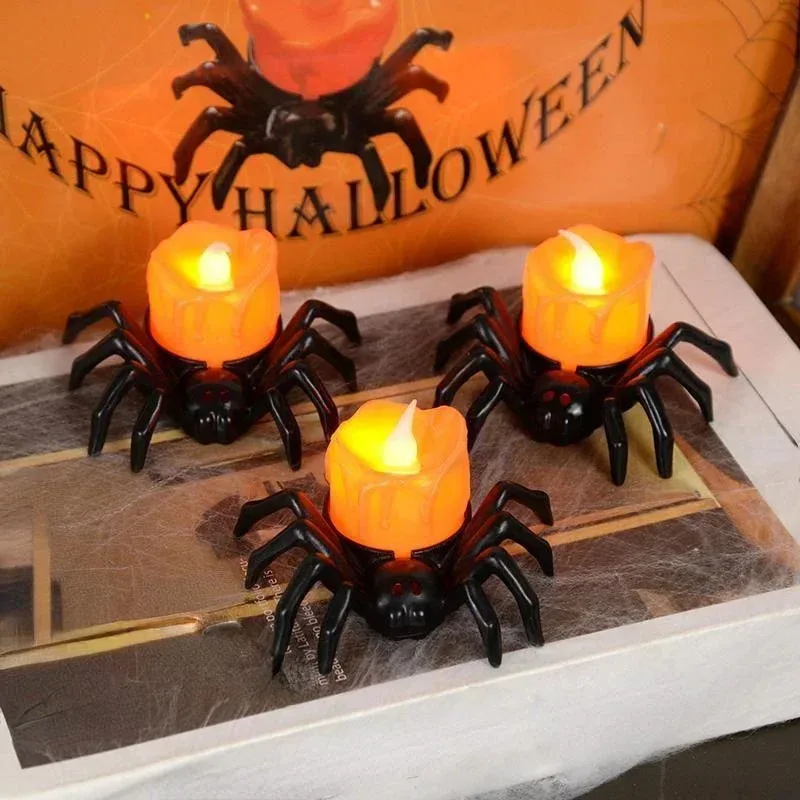 1-20PCS Halloween LED Pumpkin Spider Light Candle Lantern Spooky Table Lamp for Haunted House Indoor Decor Supplies
1-20PCS Halloween LED Pumpkin Spider Light Candle Lantern Spooky Table Lamp for Haunted House Indoor Decor Supplies