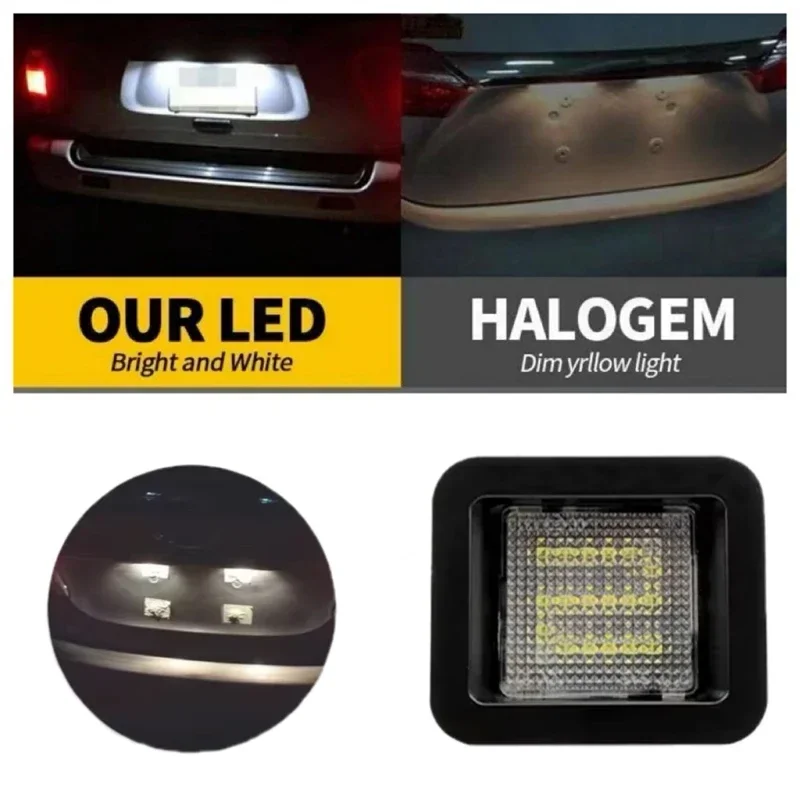 2x LED License Plate Lights Auto Number Plate Lamp Car Light Assembly White for Ford F-150 Raptor 2015-2025 Car Goods Led Light
2x LED License Plate Lights Auto Number Plate Lamp Car Light Assembly White for Ford F-150 Raptor 2015-2025 Car Goods Led Light