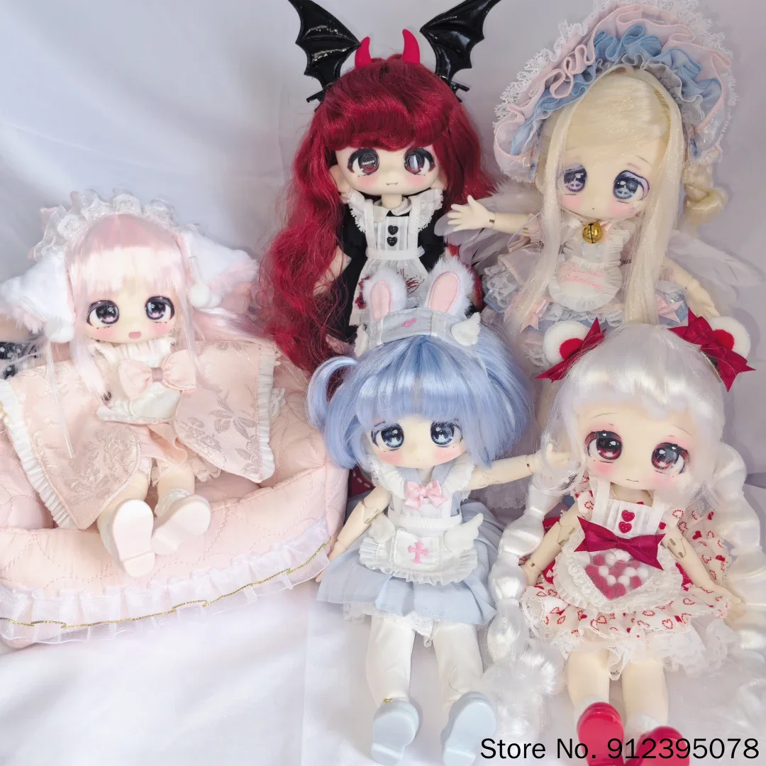 Sweet Velvet 1 6 Bjd Doll Removable Wig Movable Joint Kawaii Blind Box Customized Desktop Decoration Toys For Adult Collectors
Sweet Velvet 1 6 Bjd Doll Removable Wig Movable Joint Kawaii Blind Box Customized Desktop Decoration Toys For Adult Collectors