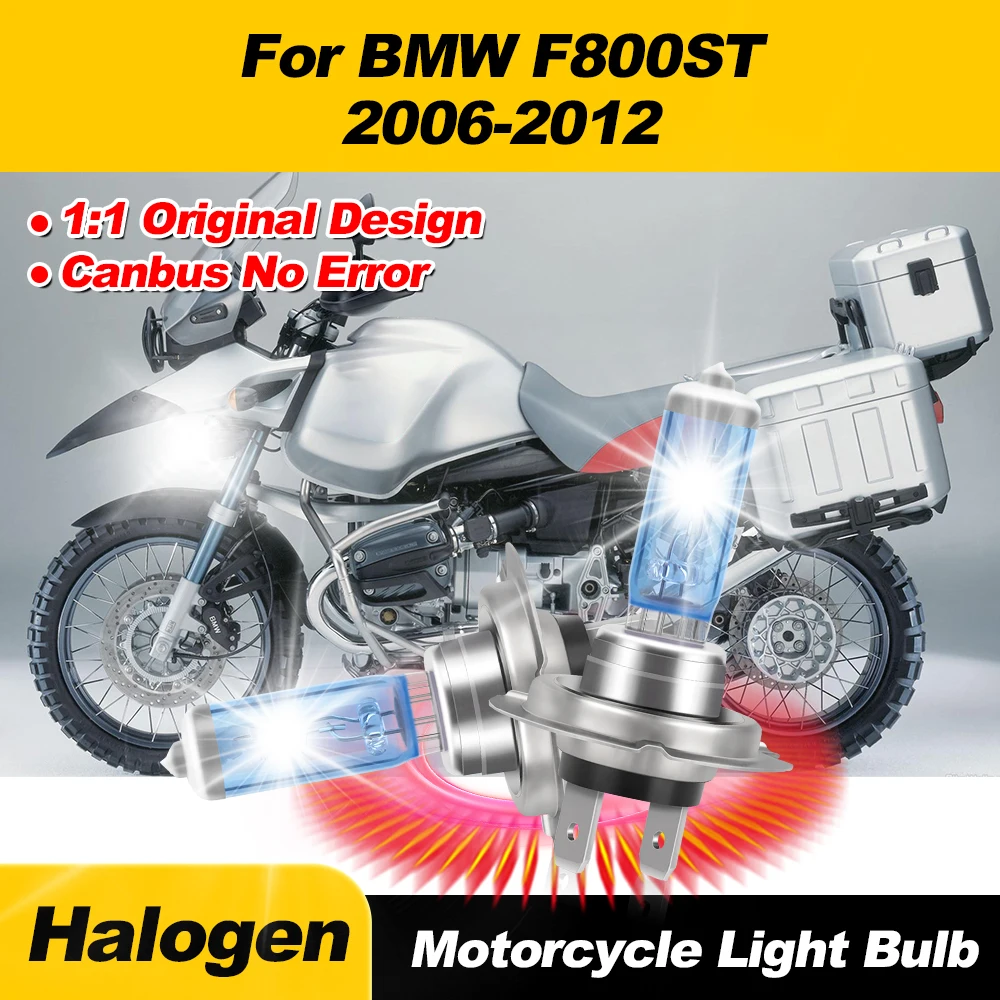 100W H7 Motorcycle Headlight Bulbs 6000K White Halogen Lights 12V 24V For BMW F800ST 2006 2007 2008 2009 2010 2011 2012
100W H7 Motorcycle Headlight Bulbs 6000K White Halogen Lights 12V 24V For BMW F800ST 2006 2007 2008 2009 2010 2011 2012