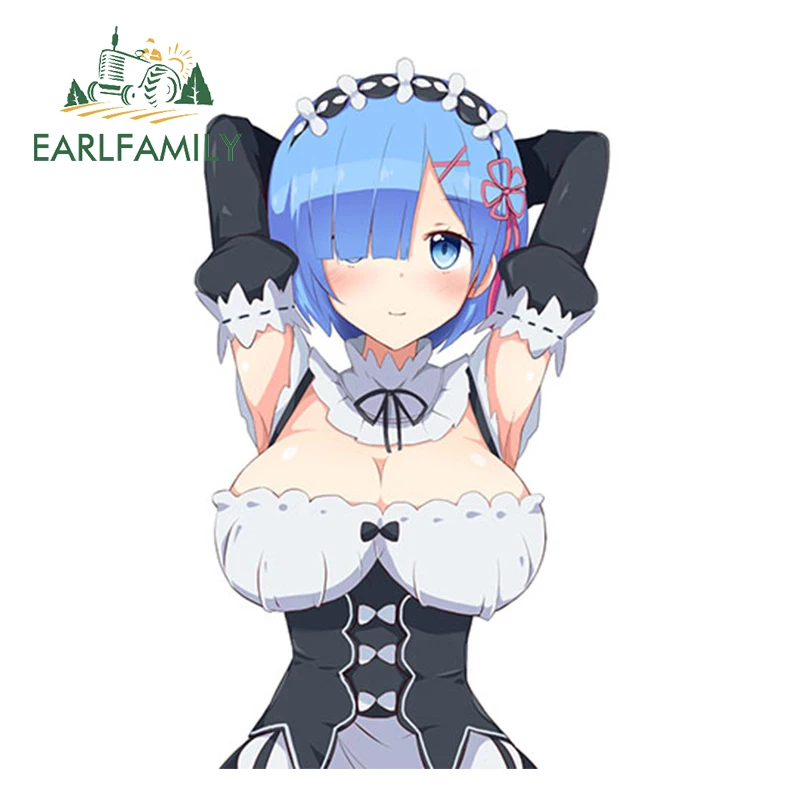 EARLFAMILY 13см X 9.4см 3D-наклейка на автомобиль «Сексуальная горничная» с аниме-персонажем Рем, для заднего стекла, декоративная наклейка для стайлинга авто, JDM
EARLFAMILY 13см X 9.4см 3D-наклейка на автомобиль «Сексуальная горничная» с аниме-персонажем Рем, для заднего стекла, декоративная наклейка для стайлинга авто, JDM
