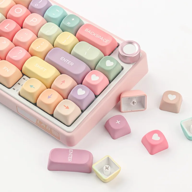 126 Keys Candy Keycap MOA Height Keyboard Keycaps Sublimation PBT Keycaps for Cherry Mechanical MX Switches Gaming Keycap
126 Keys Candy Keycap MOA Height Keyboard Keycaps Sublimation PBT Keycaps for Cherry Mechanical MX Switches Gaming Keycap