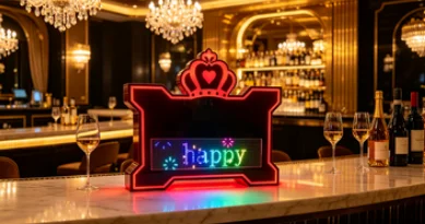 APP‑Programmable Digital LED Message Sign VIP Bottle Presenter DIY Wine Display Holder for Bar Nightclub Party
APP‑Programmable Digital LED Message Sign VIP Bottle Presenter DIY Wine Display Holder for Bar Nightclub Party