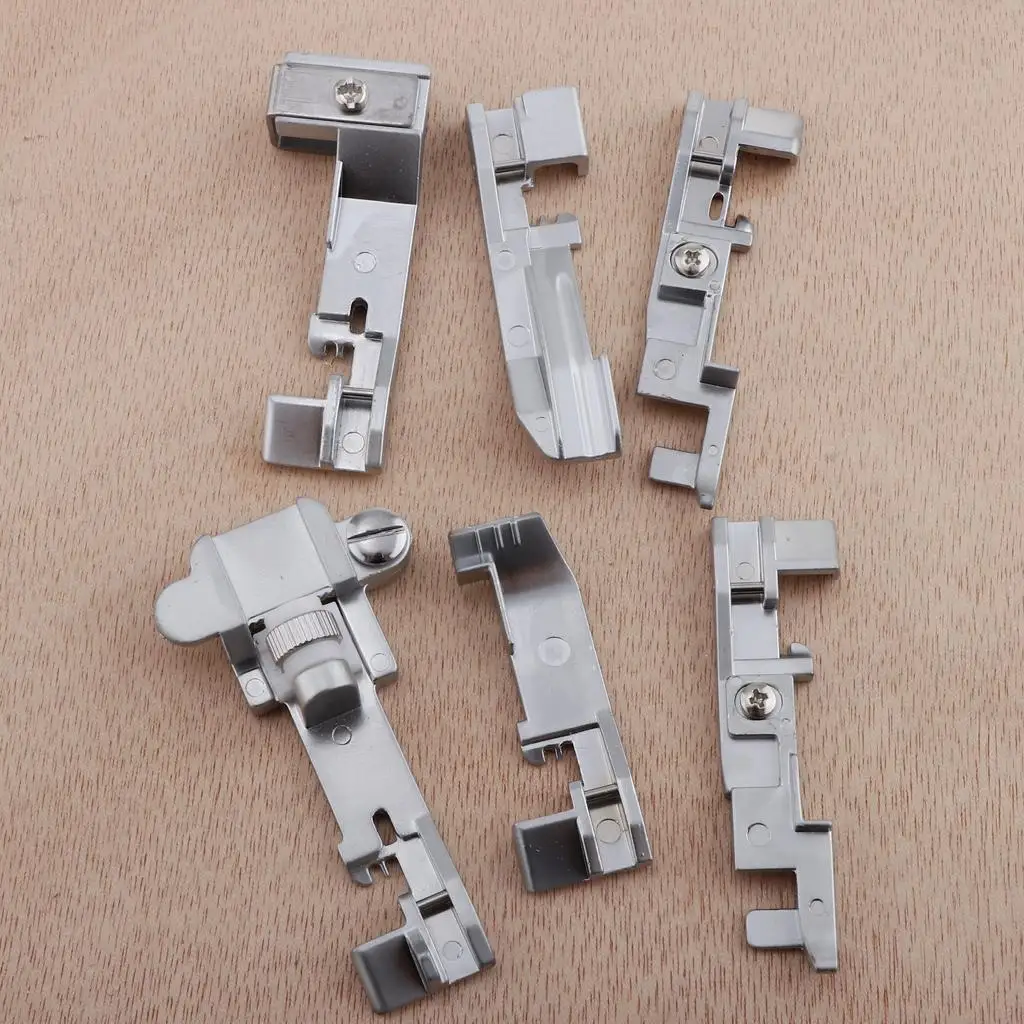 Sewing Machine Presser Feet Set Durable Alloy Overlock Serger Parts for Singer 14U555 14U557
Sewing Machine Presser Feet Set Durable Alloy Overlock Serger Parts for Singer 14U555 14U557