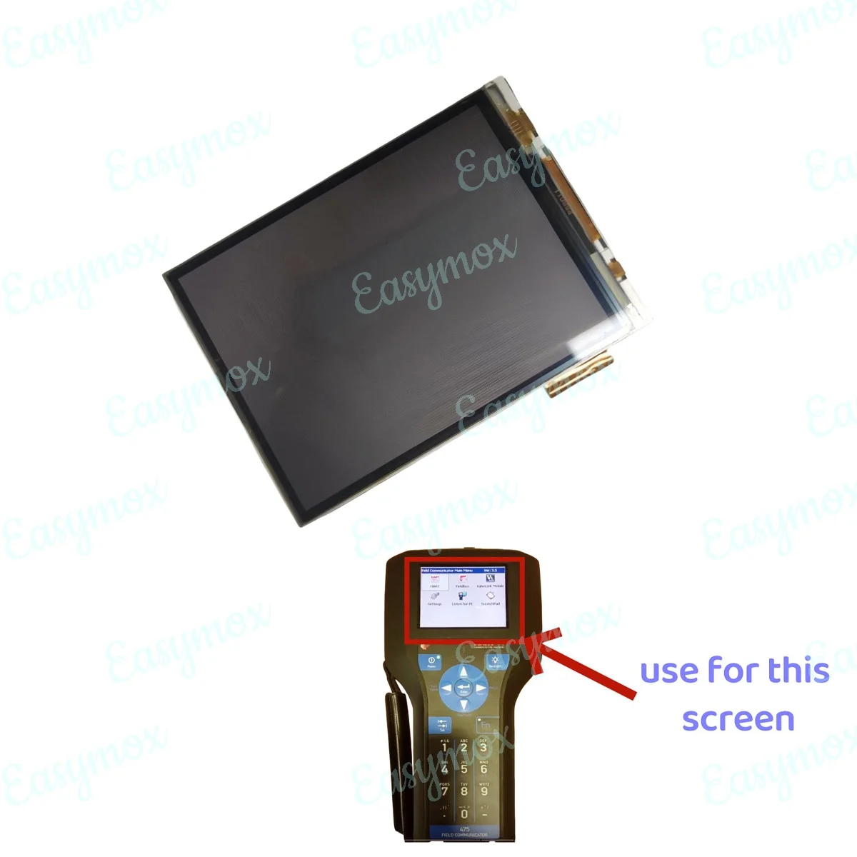 475HP1ENA9GMT 3.5" LCD Display for HART 475 Field Communicator Rosemount 2009-2018 Screen Replacement
475HP1ENA9GMT 3.5" LCD Display for HART 475 Field Communicator Rosemount 2009-2018 Screen Replacement