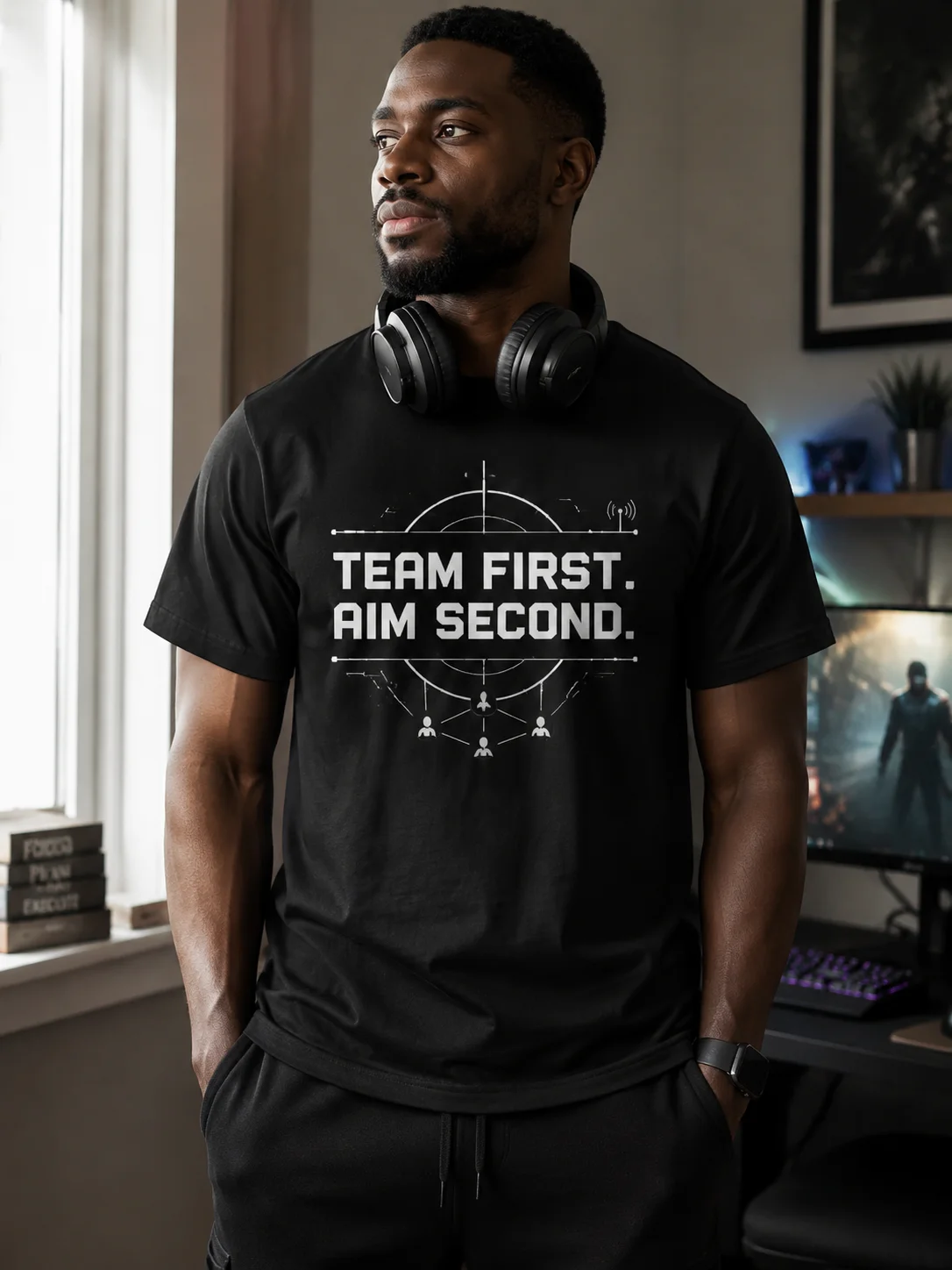 Men Graphic T Shirt Short Sleeve Loose Fit 50 Cotton 50 Polyester Stretch Fabric Team Slogan Print Summer Casual Daily Lounge
Men Graphic T Shirt Short Sleeve Loose Fit 50 Cotton 50 Polyester Stretch Fabric Team Slogan Print Summer Casual Daily Lounge