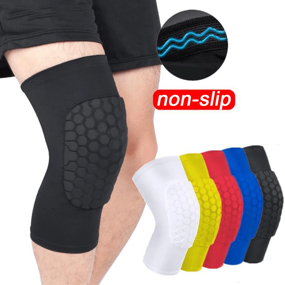 Basketball Volleyball Knee Pads Honeycomb Elastic Brace Patella Foam Support Protective Gear Shock Absorbing Compression Sleeve
Basketball Volleyball Knee Pads Honeycomb Elastic Brace Patella Foam Support Protective Gear Shock Absorbing Compression Sleeve