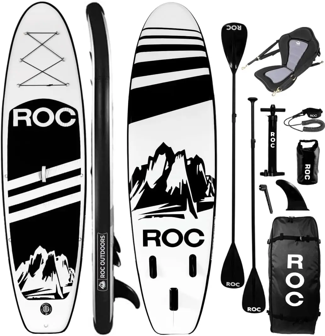 Inflatable Stand Up Paddle Board with Premium SUP Paddle Board Accessories, Wide Stable Design, Non-Slip Comfort Deck for Youth
Inflatable Stand Up Paddle Board with Premium SUP Paddle Board Accessories, Wide Stable Design, Non-Slip Comfort Deck for Youth