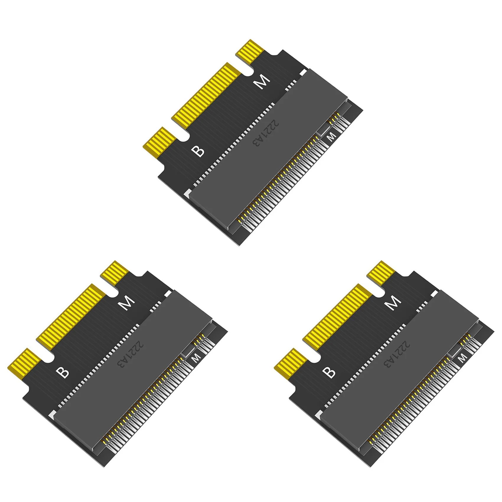2025 New-3X M.2 NVME M-Key B+M 2230–2242, кронштейны-удлинители SSD, рамка-конвертер твердого диска для настольного компьютера
2025 New-3X M.2 NVME M-Key B+M 2230–2242, кронштейны-удлинители SSD, рамка-конвертер твердого диска для настольного компьютера