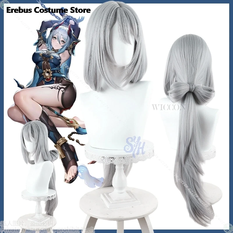 Хэллоуин Hanya Косплей Игра Honkai: Star Rail Костюм Длинный Серый Парик Термостойкие Волосы Для Взрослых Аниме Косплей Наряды 
Хэллоуин Hanya Косплей Игра Honkai: Star Rail Костюм Длинный Серый Парик Термостойкие Волосы Для Взрослых Аниме Косплей Наряды