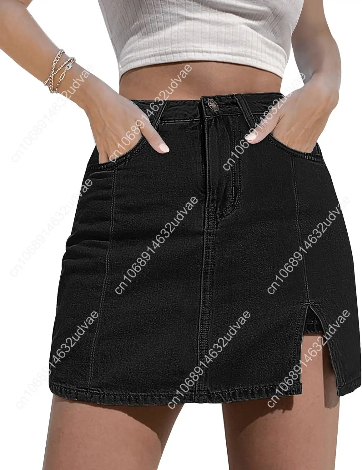 luvamia Skorts Skirts for Women Denim Mini Skirt Side Slit with High Waisted Jean Shorts Stretchy
luvamia Skorts Skirts for Women Denim Mini Skirt Side Slit with High Waisted Jean Shorts Stretchy