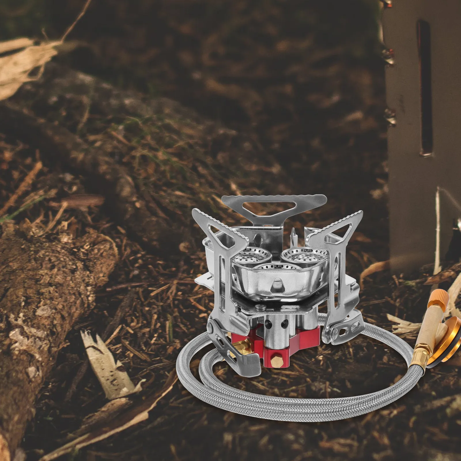 Portable Camping Stove Outdoor Hiking Backpacking Propane Small Stainless Steel Picnic Cooker Multipurpose Burner Foldable
Portable Camping Stove Outdoor Hiking Backpacking Propane Small Stainless Steel Picnic Cooker Multipurpose Burner Foldable