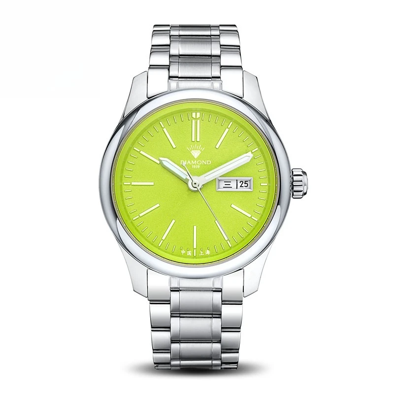 Shanghai Diamond Watch Automatic Men's Mechanical Watch Double Calendar Waterproof Fashion Trend S106 Genuine Men's Watch
Shanghai Diamond Watch Automatic Men's Mechanical Watch Double Calendar Waterproof Fashion Trend S106 Genuine Men's Watch