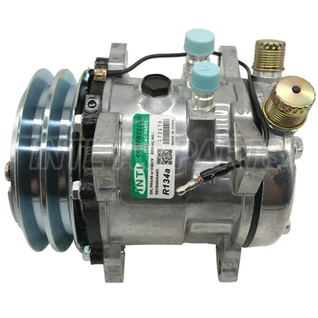 Sanden SD505 9056 SD5H09 AC Compressor 5071 5072 03-3400 50-5590 124363 PTAC5786 1401391 1101333 5786 304622 300-4209 330-1310
Sanden SD505 9056 SD5H09 AC Compressor 5071 5072 03-3400 50-5590 124363 PTAC5786 1401391 1101333 5786 304622 300-4209 330-1310
