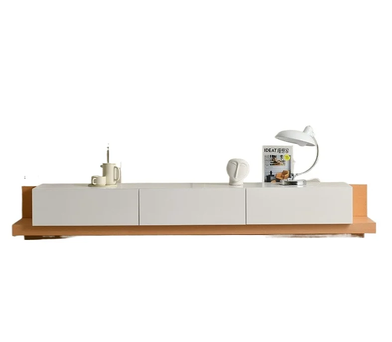 White paint TV cabinet retractable small apartment living room minimalist storage drawer cabinet
White paint TV cabinet retractable small apartment living room minimalist storage drawer cabinet
