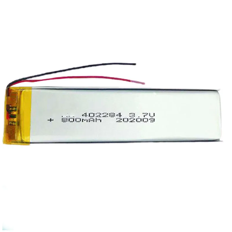 Rechargeable 3.7V 800Mah 402284 Lithium Polymer Ion Battery For SMART WATCH CAMERA POWER BANK ELECTRIC TOYS MOBILE POWER MP3 DVD
Rechargeable 3.7V 800Mah 402284 Lithium Polymer Ion Battery For SMART WATCH CAMERA POWER BANK ELECTRIC TOYS MOBILE POWER MP3 DVD