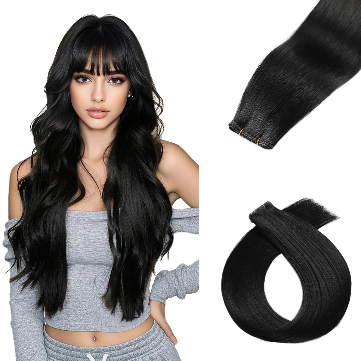 Genius Weft Sew in Human Hair Extensions Darkest Brown Human Hair 20 Inch 50g Hair Genius Weft Real Human Hair Extensions
Genius Weft Sew in Human Hair Extensions Darkest Brown Human Hair 20 Inch 50g Hair Genius Weft Real Human Hair Extensions