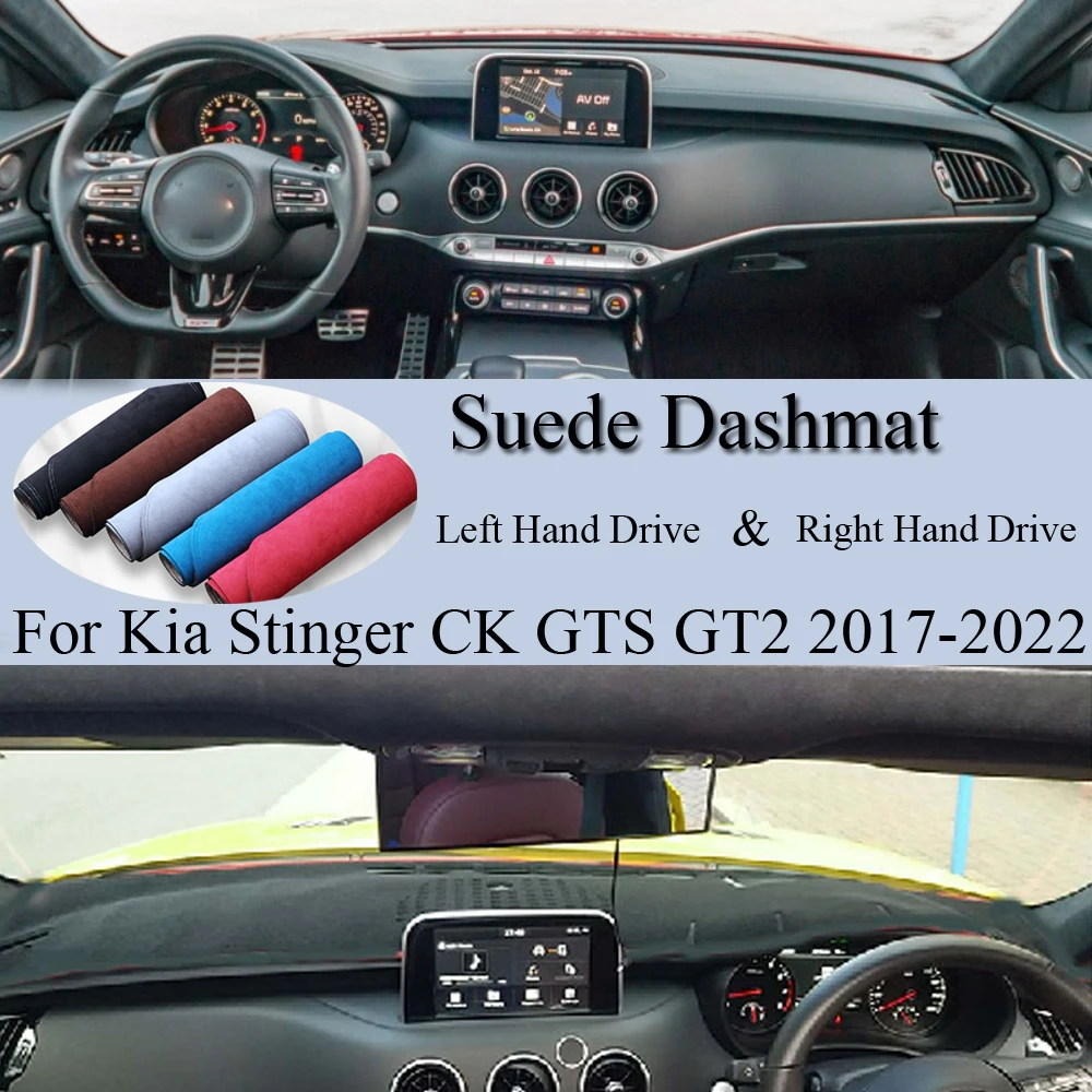 For Kia Stinger CK GTS GT2 2017-2022 200 Suede Leather Dashmat Dashboard Cover Pad Dash Mat Carpet Car Styling Auto Accessories
For Kia Stinger CK GTS GT2 2017-2022 200 Suede Leather Dashmat Dashboard Cover Pad Dash Mat Carpet Car Styling Auto Accessories