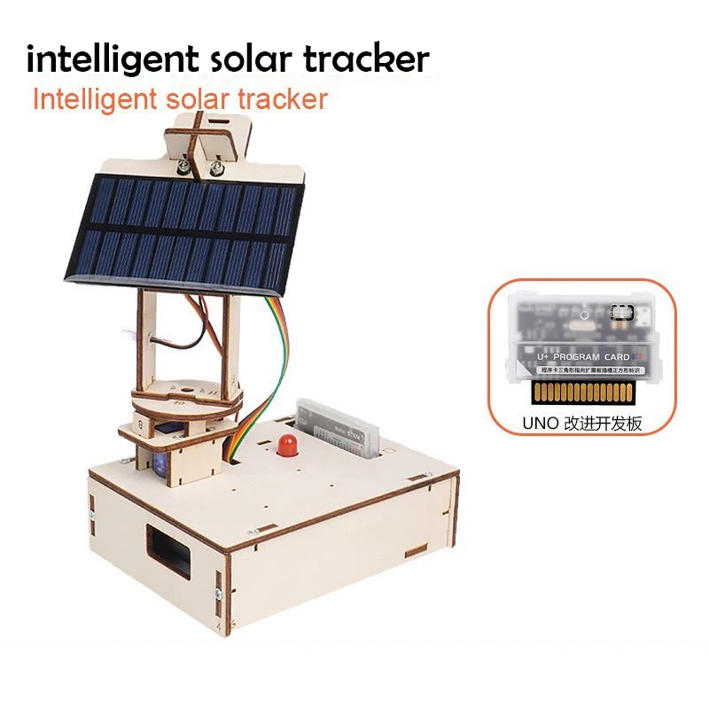 Interlligent Solar Tracker Programmable Science Toy Technology Physics Kit Educational Toys for Student Learning Toy
Interlligent Solar Tracker Programmable Science Toy Technology Physics Kit Educational Toys for Student Learning Toy