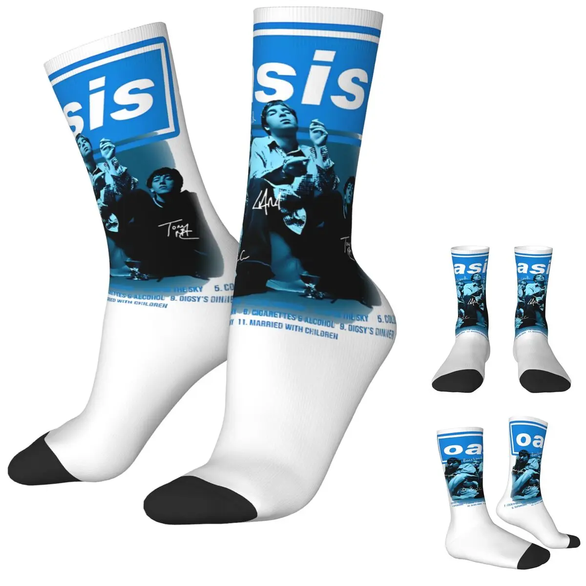O-Oasis 90 s Music Rock Socks Men's Women's Funny Happy Socks Harajuku Spring Summer Autumn Winter Stockings Gift
O-Oasis 90 s Music Rock Socks Men's Women's Funny Happy Socks Harajuku Spring Summer Autumn Winter Stockings Gift