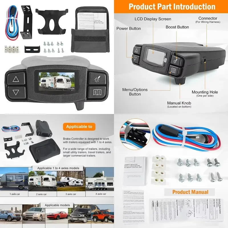 Brake Controller 90195 Trailer Brake Controller Box for P3 Brake Control Module Dropship
Brake Controller 90195 Trailer Brake Controller Box for P3 Brake Control Module Dropship